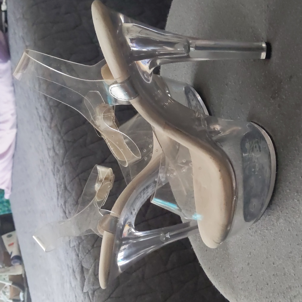 Transparent Comfort Dance Heels